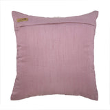 Vintage Romance - Pink Art Silk Decorative Euro Sham