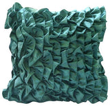 Vintage Fuchsia - Fuchsia Pink Satin Decorative Euro Sham