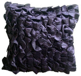 Vintage Soft Pink - Soft Pink Satin Decorative Euro Sham