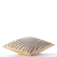 Wave Of Gold Sequins Throw Pillow Cover