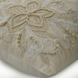 Wedding Love - Ivory Linen Decorative Euro Sham