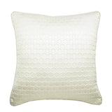 White Beehive Pillow Cover