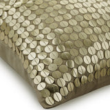 Winter Is Coming - Silver Cotton Linen Throw Pillow Cover