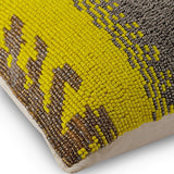 Metal Berry - Purple Art Silk Throw Pillow Cover