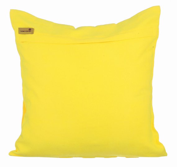 Yellow Love Tune - Yellow Suede Throw Pillow Cover