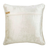 Cayenne Red Scrolls - Cayenne Red Burnout Velvet Throw Pillow Cover